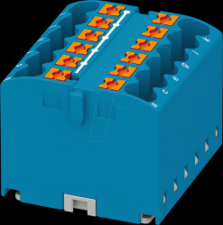 3273288 Distributor block PTFIX, 12x2.5, blue