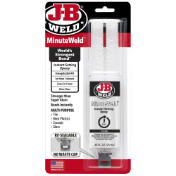 J-B Weld 50101UK MinuteWeld™ Epoxy Syringe 25ml