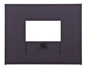 K.1 Element centralny do gniazda ładowania USB, TAE i głośnikowego antracyt mat lakierowany 10357006