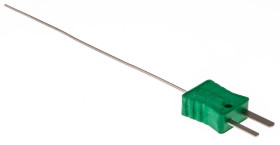 Termopara K średnica 1mm długość 100mm Wtyk miniaturowy RS PRO