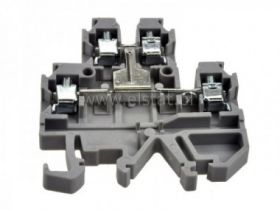 Złączka śrubowa;4,0mm2 styk x 4