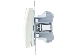 KARO Łącznik potrójny z podświetleniem ecru perłowy ŁP-13SS/m/42