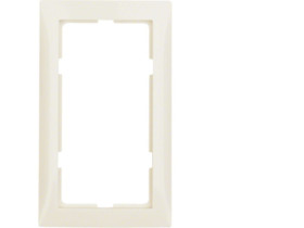 B.Kwadrat/S.1 Ramka z dużym wycięciem krem 13098982 HAGER