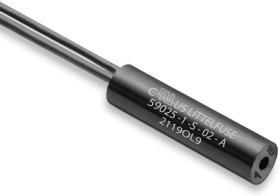 Reed switche, black, built-in mounting, 1 Form A (N/O), 10 W, 200 V (DC), 0.5 A, 59025-1-S-02-A