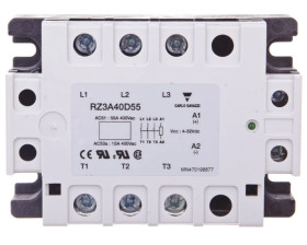 Przekaźnik półprzewodnikowy trójfazowy 24-440V AC 55A 4-32V DC RZ3A40D55, 1-R6JXI