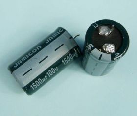 1500uF/100V SN 22x40 105° JAM ELKO