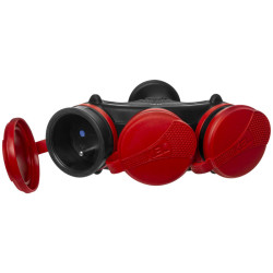 Rozgałęźnik gumowy IP54 R-X3/54 czarno-czerwony W-01152 EXTREM Plastrol
