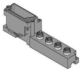Rozdzielacz czujnik / element wykonawczy, aktywny Turck BL67-B-4M12-P 6827195 1 szt.