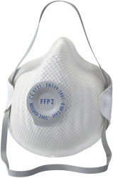 Moldex Klassiker 240515 Maska przeciwpyłowa z wywietrznikiem FFP2 D 20 szt. EN 149:2001, EN 149:2009 DIN 149:2001, DIN 1