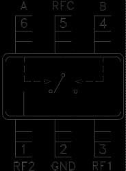 GaAs MMIC T/R Switch, DC - 4 GHz
