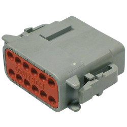 TE Connectivity DTM06-12SA DTM Connector, Includes Housing, Contacts, Wedge