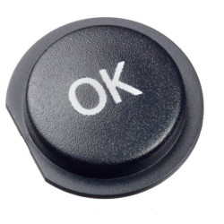 MEC 10ZC09UV11806 Ultranavimec Round Black Cap with White UV &quot;OK&quot; Text