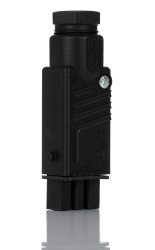 Złącze przemysłowe - zasilające 10A Gniazdo 230 V, 400 V 3P + E Żeński Hirschmann Czarny Montaż na kablu IP54