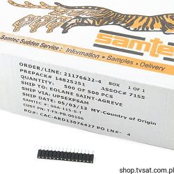 SSA-115-S-T Socket 15 Pin R=2.54mm SIL15 SAMTEC