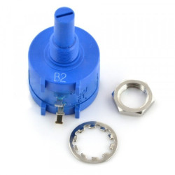 Potencjometr precyzyjny, wieloobrotowy 20kΩ 10 obr.