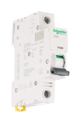 Wyłącznik nadprądowy MCB, Typ C, 1-biegunowy, 20A, 100 → 133V, 72V, na szynę DIN, Schneider Electric, iC60H