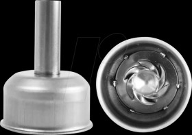 B-2608 Hot air nozzle, straight, Ø 8 mm, spiral air flow