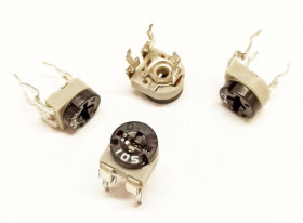 Potencjometr montażowy leżący jednoobrotowy RM65 10K