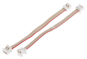 Kabel taśmowy 4-żyłowy raster 1.27mm Płaski, AWG 28 AWG Nieekranowany Molex