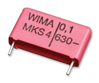 MKS100N/630-R15 Kondensator poliestrowy 100nF 630V raster: 15mm