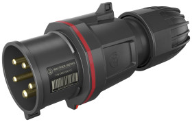 Złacze męskie CEE Walther Werke FW231506SK 32 A 200 V, 415 V
