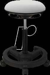 EO0090 Office stool, ergonomic, height-adjustable