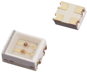 LED, Montaż powierzchniowy, Czerwony, Zielony, 4-pinowy, 2 V 3025, ROHM, SML