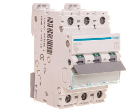 Wyłącznik nadprądowy 3P B 10A 10kA AC NBN310