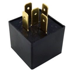 Przekaźnik bistabilny 4WZP 12V impulsowy sterowanie plusem samochodowy (NC)