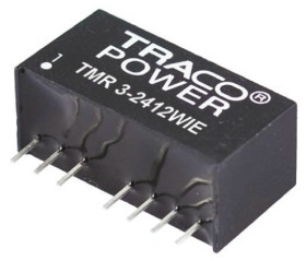 Przetwornica DC-DC, 3W, Uwe 18 → 36 V DC, Uwy ±15V dc, Iwy ±100mA, TRACOPOWER