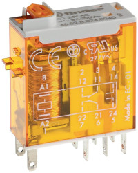 Finder 465290240000T-10 Przekaźnik THT 46.52.9.024.0000T, monostabilny, 1 cewka, 8 A, 1 szt.