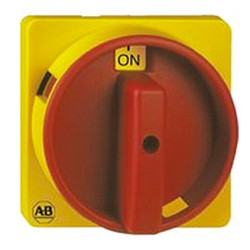 Uchwyt obrotowy 3 zamknięcia do Seria 194E kolor Czerwony/żółty IP66 Allen Bradley