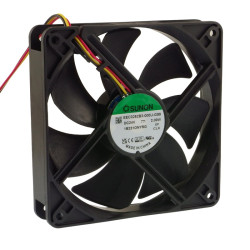 Wentylator osiowy DC 120x120x25mm 24V 2W 34dBA 127,5m³/h – Sunon EEC0252B3-000U-G99