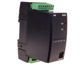 Moduł 8-kanałowy wejść binarnych zasilanie 85-253V AC/DC bez atestu KJ SM5 1000