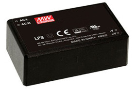 Zasilacz impulsowy nap. wyjściowe: 15V dc 45W 3A 1 wyjście nap. wejściowe: 85 → 264V ac Do montażu na płytce