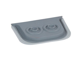 PLEXO55 Membrana 2 wyjścia 16mm SZARA 069599 LEGRAND