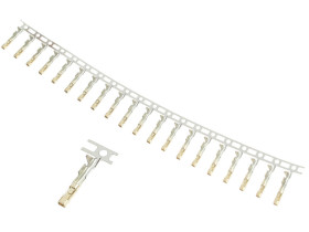 STYK PIN złocony do obudowy czarnych gniazd (20 szt)