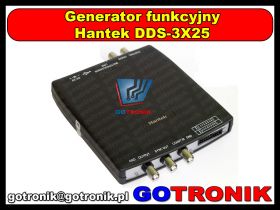 Generator funkcyjny DDS firmy Hantek model: DDS-3X25