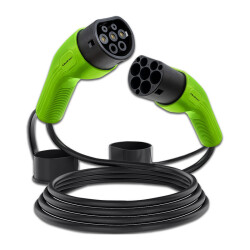Kabel EV Typ 2 Do Ładowania Samochodu Elektrycznego 400V 11kW 16A , 5m, QOLTEC