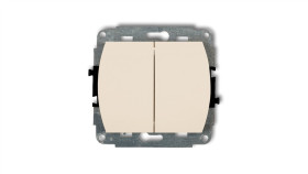 Trend Łącznik Świecznikowy Beżowy 1Wp-2