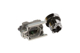 Przycisk sterowniczy 22mm czarny z samopowrotem 1Z XB4BA21