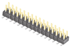 Złącze szpilkowe 32-pinowe raster: 2.54mm 2-rzędowe Samtec Montaż powierzchniowy 7.0A 475.0 V.