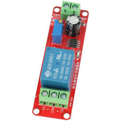 Moduł czasowy opóźniający z przekaźnikiem na NE555 5V outlet