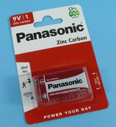 6F22 9V PANASONIC 6F22R/1BP BATERIA