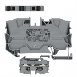 WAGO 2010-1201 Złączka szynowa 1-torowa ZUG 10mm2 57A szara TOPJOBS