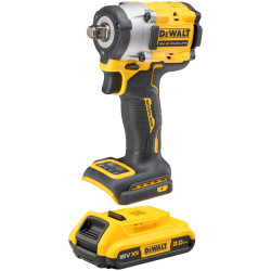 DEWALT DCF921D2T-GB DCF921D2T XR BL 1/2in Impact Wrench 18V 2 x 2.0Ah Li-ion