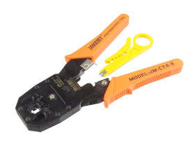 Zaciskacz JAKEMY JM-CT4-3 do złącz modularnych 4p,6p,8p