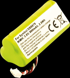 34343 Battery for Symbol DS6878, NiMh, 800 mAh