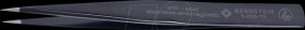 5-083-13 Universal tweezers, INOX, tapered, solid, 140 mm, ESD