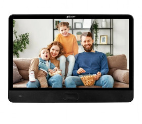 Monitor wideodomofonu 8cali kolorowy @SMART czarny, ekran dotykowy